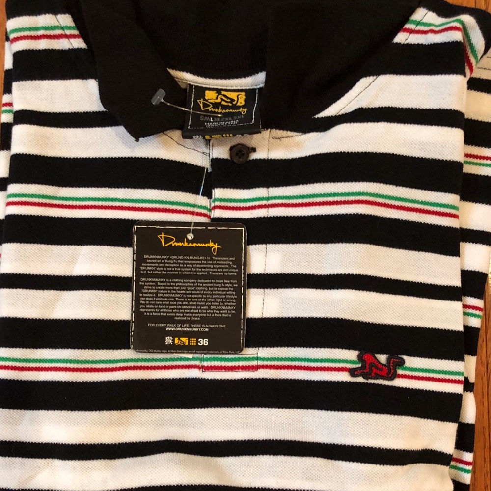 DRUNK MONKEY POLO SHIRT